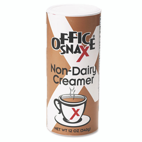 Powdered Non-Dairy Creamer, Regular, 12 oz Canister, 24/Carton