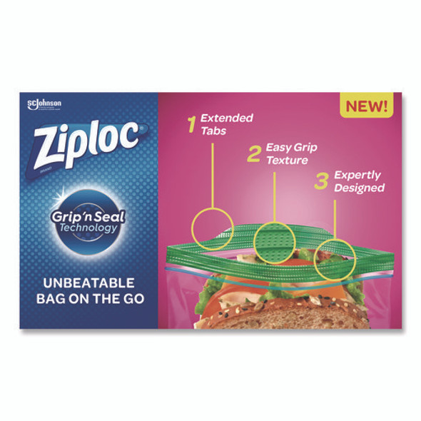 Resealable Sandwich Bags, 6.5" x 5.88", Clear, 90/Pack Resealable Sandwich Bags, 6.5" x 5.88", Clear, 90/Pack