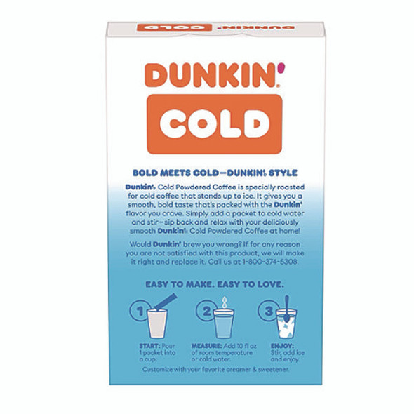 Cold Powdered Coffee, 1.02 oz Packet, 6/Box Cold Powdered Coffee, 1.02 oz Packet, 6/Box