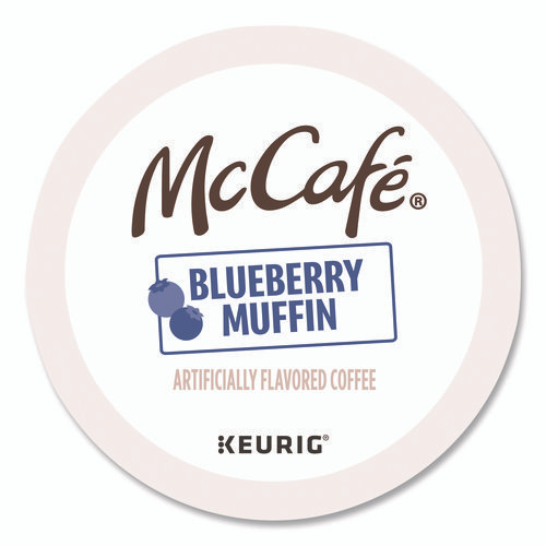 Blueberry Muffin K-Cups, 0.34 oz K-Cup, 24/Box