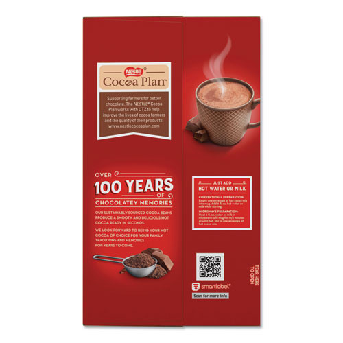 Hot Cocoa Mix, Rich Chocolate, .71oz, 50/Box