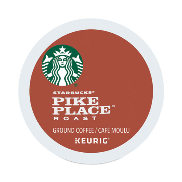 Pike Place Coffee K-Cups Pack, 24/Box, 4 Box/Carton