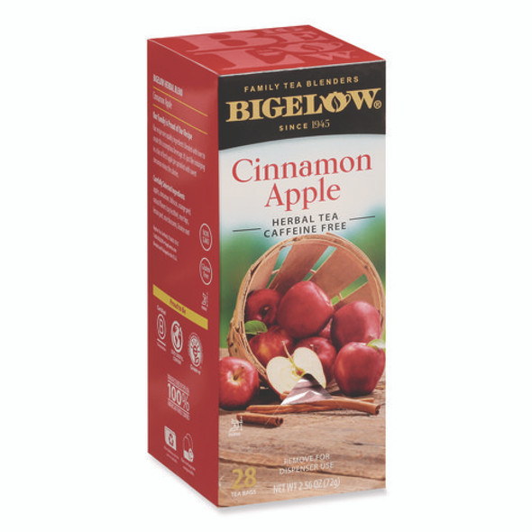 Apple Cinnamon Herbal Tea, 0.09 Tea Bag, 28/Box