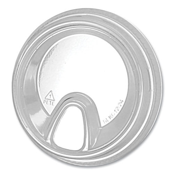Greenware Cold Drink Lids, Sip Lid, Fits 12 oz to 24 oz Cold Cups, Plastic, Clear, 1,000/Carton