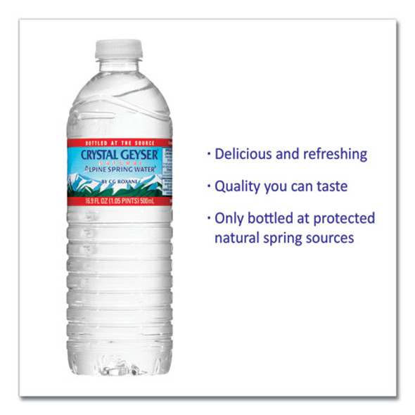 Alpine Spring Water, 16.9 oz Bottle, 35/Carton