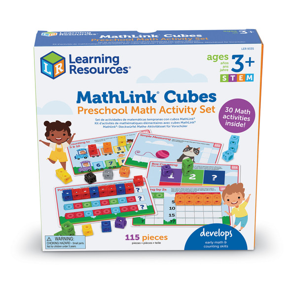 Mathlink® Cubes Preschool Math Activity Set Mathlink® Cubes Preschool Math Activity Set