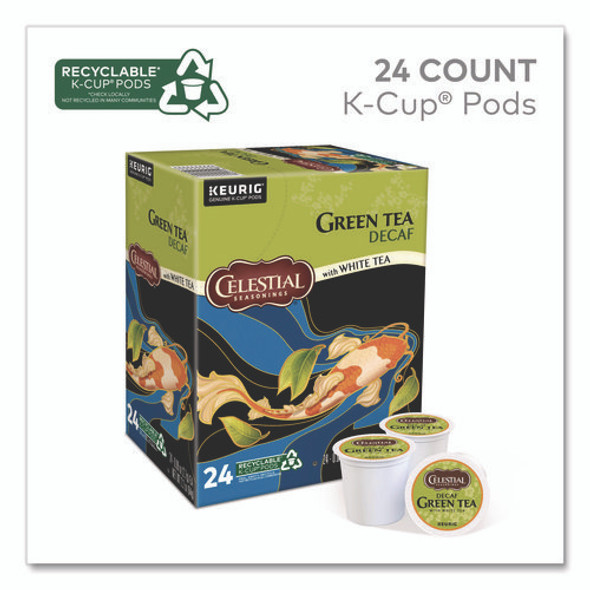Decaffeinated Green Tea K-Cups, 96/Carton