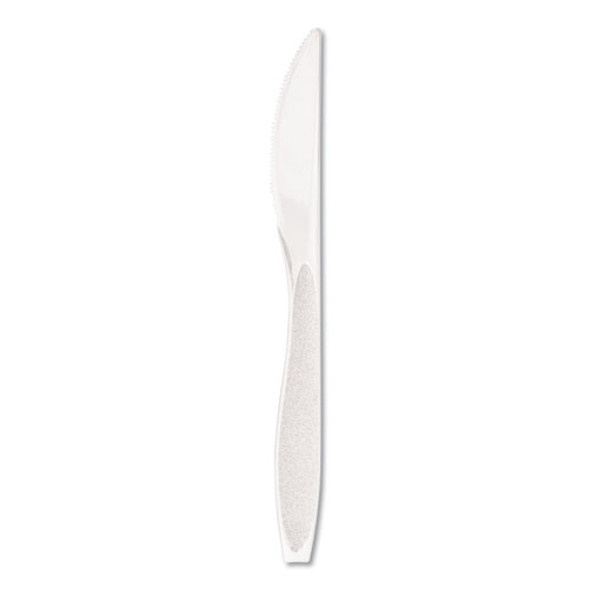 Impress Heavyweight Full-Length Polystyrene Cutlery, Knife, Plastic, White, 1,000/Carton Impress Heavyweight Full-Length Polystyrene Cutlery, Knife, Plastic, White, 1,000/Carton