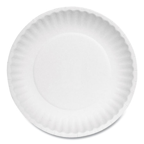 Paper Plates, 6" dia, White, 1,000/Carton Paper Plates, 6" dia, White, 1,000/Carton