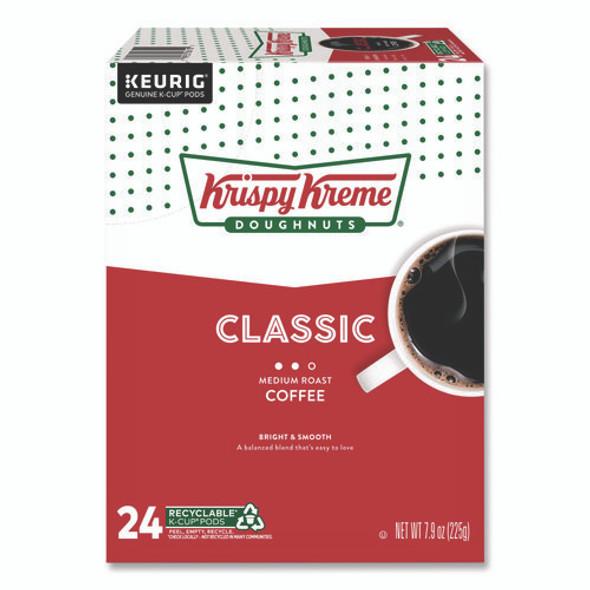 Classic Coffee K-Cups, Medium Roast, 24/Box