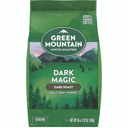 Dark Magic Ground Coffee, 18 oz Bag