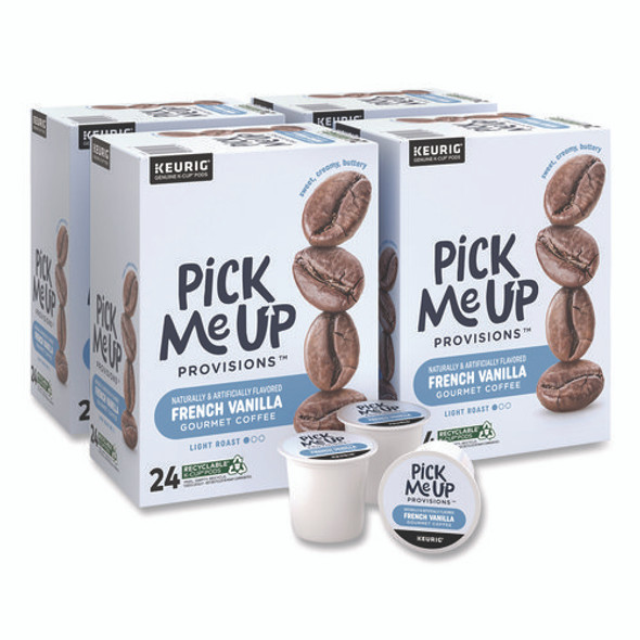 French Vanilla Coffee K-Cups, 96/Carton