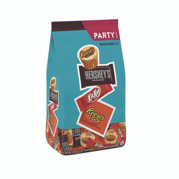 Party Pack Miniatures Milk Chocolate Variety, Assorted, 33.38 oz Bag