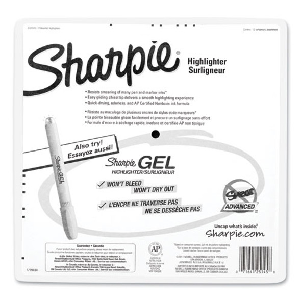 Tank Style Highlighters, Assorted Ink Colors, Chisel Tip, Assorted Barrel Colors, Dozen Tank Style Highlighters, Assorted Ink Colors, Chisel Tip, Assorted Barrel Colors, Dozen