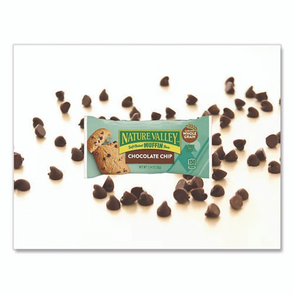 Chocolate Chip Soft-Baked Muffin Bar, 1.24 oz Bar, 12/Box