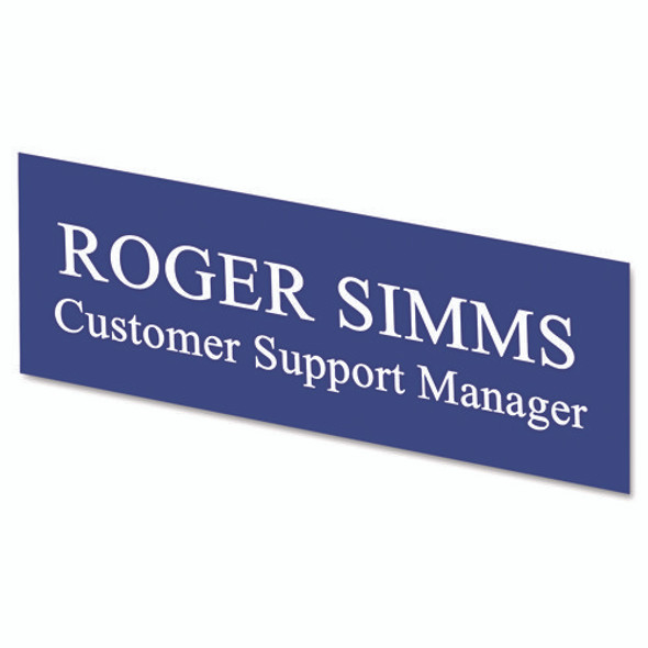 Engraved Name Plate, 8 x 2
