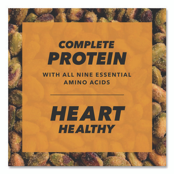 No Shells Honey Roasted Pistachios, 2.25 oz Bags, 8/Box