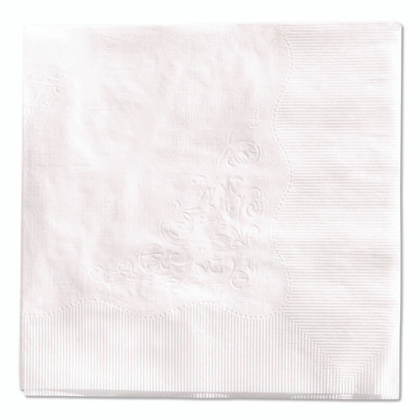 Acclaim 1/4 Fold Paper Dinner Napkins, White, 1-Ply, 16" x 16", 500/Pack, 8 Packs/Carton