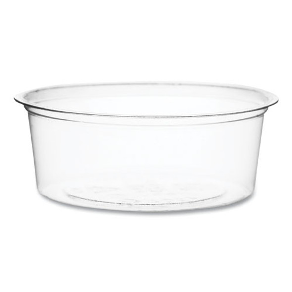 Portion Pots, 2 oz, Plastic, Clear, 2,000/Carton