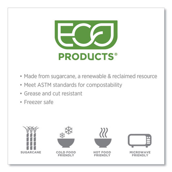 Molded Fiber Portion Cups, 2 oz, Sugarcane, White, 2,500/Carton