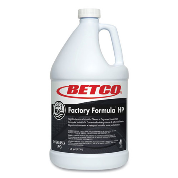 Factory Formula HP Cleaner Degreaser, 1 gal Bottle, 4/Carton