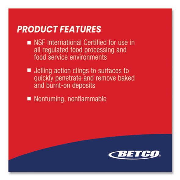 Oven Jell Cleaner, Lemon Scent, 32 oz Bottle, 12/Carton Oven Jell Cleaner, Lemon Scent, 32 oz Bottle, 12/Carton