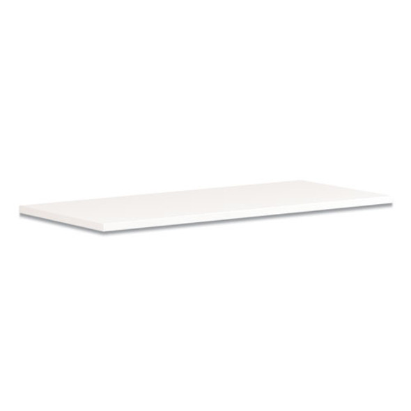 Coze Writing Desk Worksurface, Rectangular, 54" x 24", Designer White