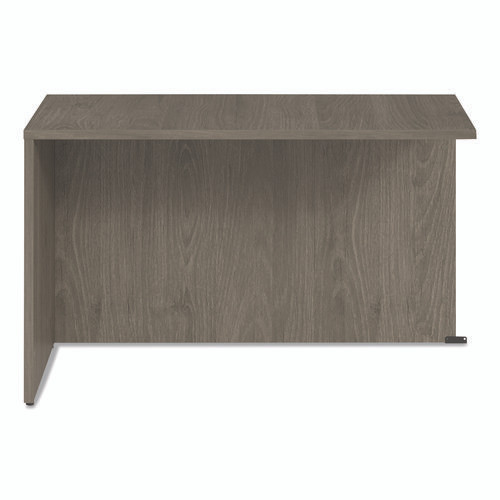 Alera Seville Series Return Shell, Reversible, 48" x 24" x 29", Walnut