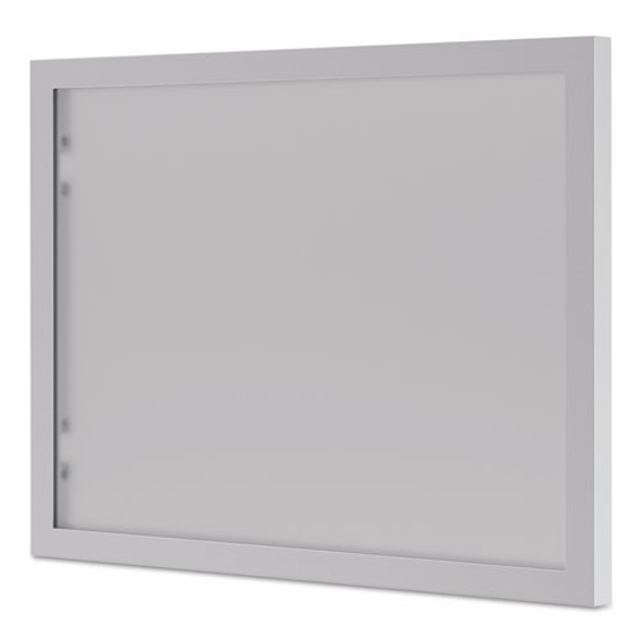 BL Series Hutch Doors, Glass, 13.25w x 17.38h, Silver/Frosted