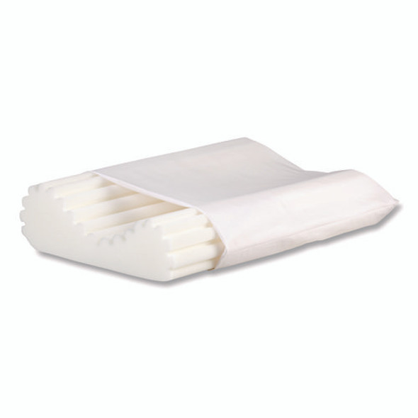 Econo-Wave Pillow, Standard, 22 x 5 x 15, White