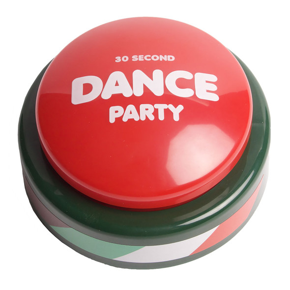 Dance Party Button, Holiday