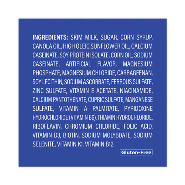 Energy Nutrition Drink, Vanilla, 12 oz Can, 12/Carton
