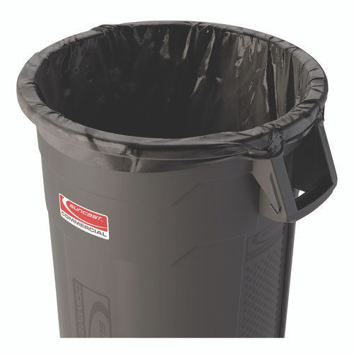 Precise Fit Contractor Bag, Open-Face, 55 gal, 3 mil, 41" x 49", Black, 15/Box