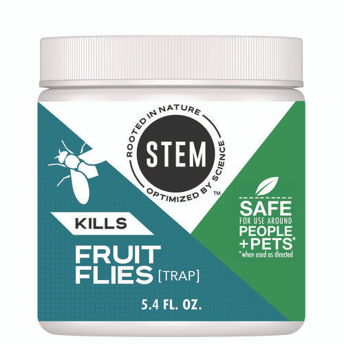 STEM Fruit Flies Trap, 5.4 oz Jar, 8/Carton