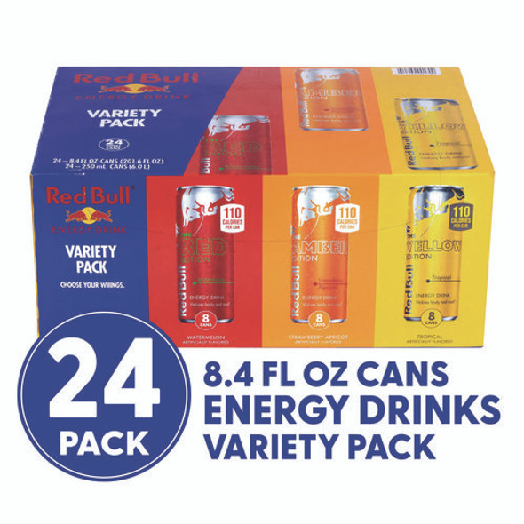 Editions Variety Pack, Assorted Flavors, 8.4 oz Can, 24/Carton