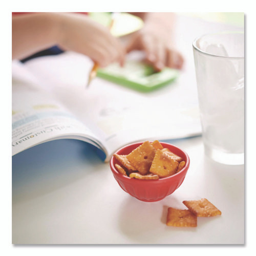 Baked Snack Crackers, Extra Toasty Crackers, 1 oz Bag, 12/Box