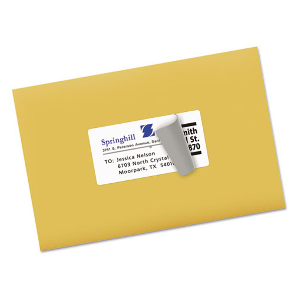 Shipping Labels w/ TrueBlock Technology, Inkjet Printers, 2 x 4, White, 10/Sheet, 50 Sheets/Box