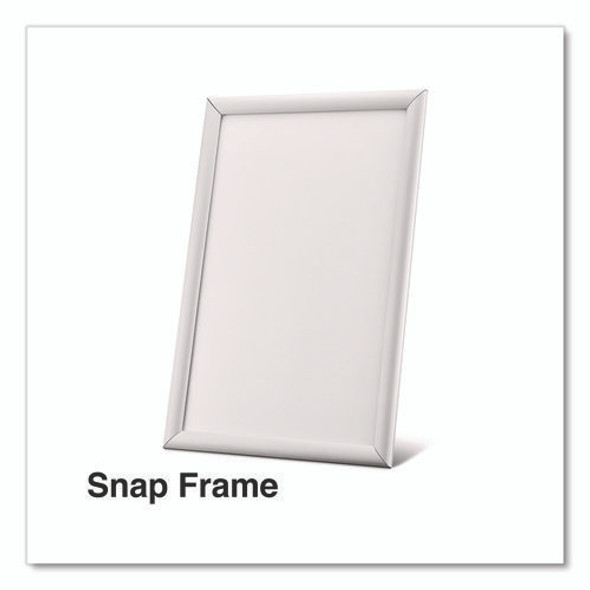 Poster Frame, Aluminum, 17 x 11 Insert, Silver
