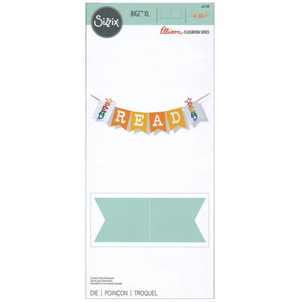 Sizzix Bigz XL Die - Banner, Ribbon