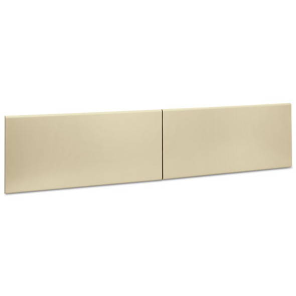 38000 Series Hutch Flipper Doors For 72"w Open Shelf, 36w x 15h, Putty