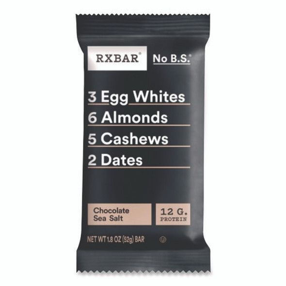 Adult Bars, Chocolate Sea Salt, 1.83 oz Bar, 12/Box