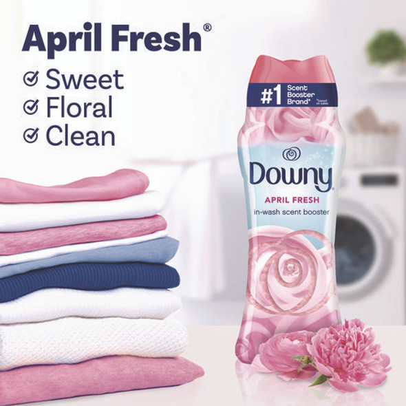 Fresh Protect In-Wash Scent Beads with Febreze Odor Defense, April Fresh Scent, 24 oz Pour Bottle