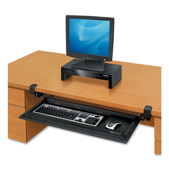 Designer Suites DeskReady Keyboard Drawer, 19.19w x 9.81d, Black Pearl