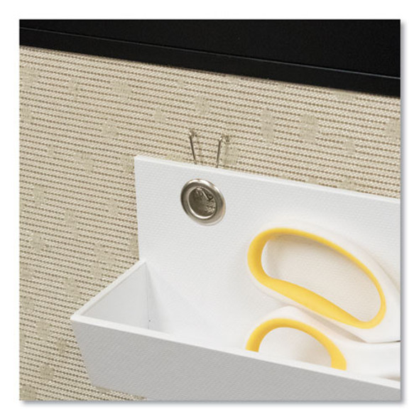 Panel Wall Wire Hooks, Silver, 25 Hooks/Pack