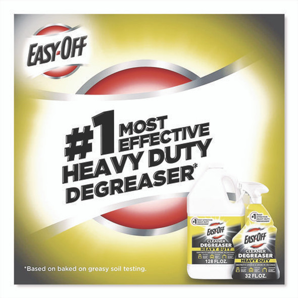 Heavy Duty Cleaner Degreaser, 32 oz Spray Bottle, 6/Carton