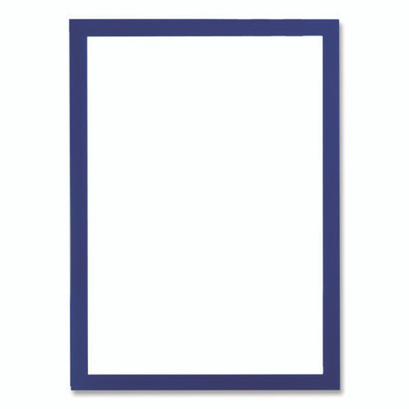 SOLO Magnetic Frame, 8.5 x 11 Insert, Blue Frame, 5/Pack