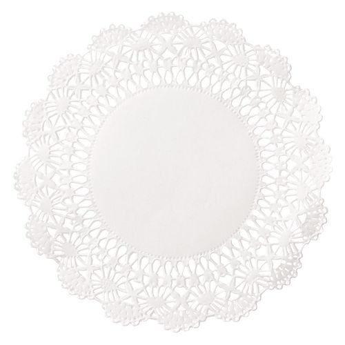 Cambridge Lace Doilies, Round, 10", White, 1,000/Carton