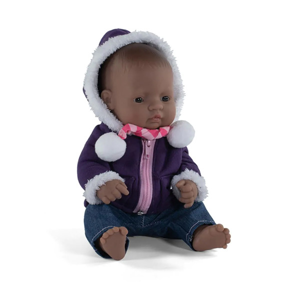 Anatomically Correct Newborn Doll, 12-5/8", Hispanic Girl Anatomically Correct Newborn Doll, 12-5/8", Hispanic Girl