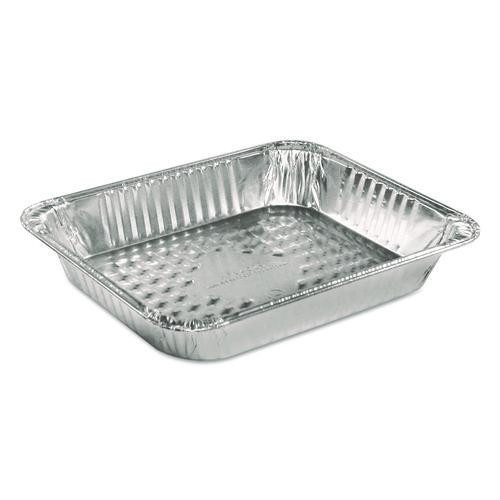 Aluminum Steam Table Pans, Half-Size Medium, 2.19" Deep, 10.38 x 12.75, 100/Carton