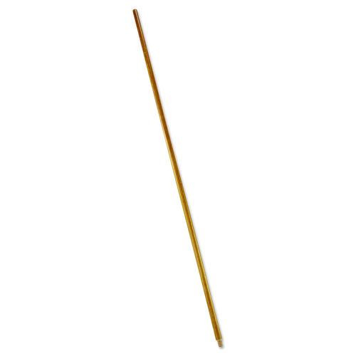 Wood Threaded-Tip Broom/Sweep Handle, 0.94" dia x 60", Natural